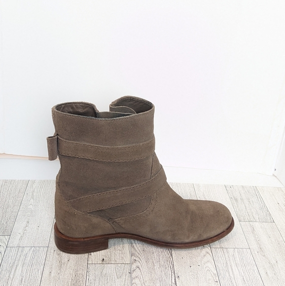 Kate Spade Sabina taupe suede boots - Picture 10 of 16